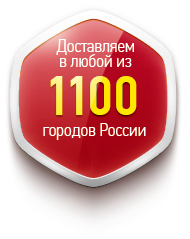 Доставляем в любой из 1100 городов России
